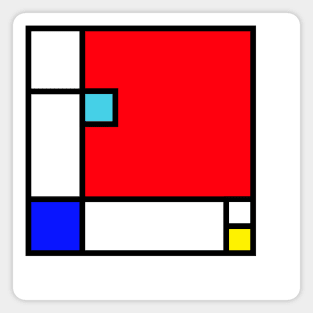 Squares 2 Magnet